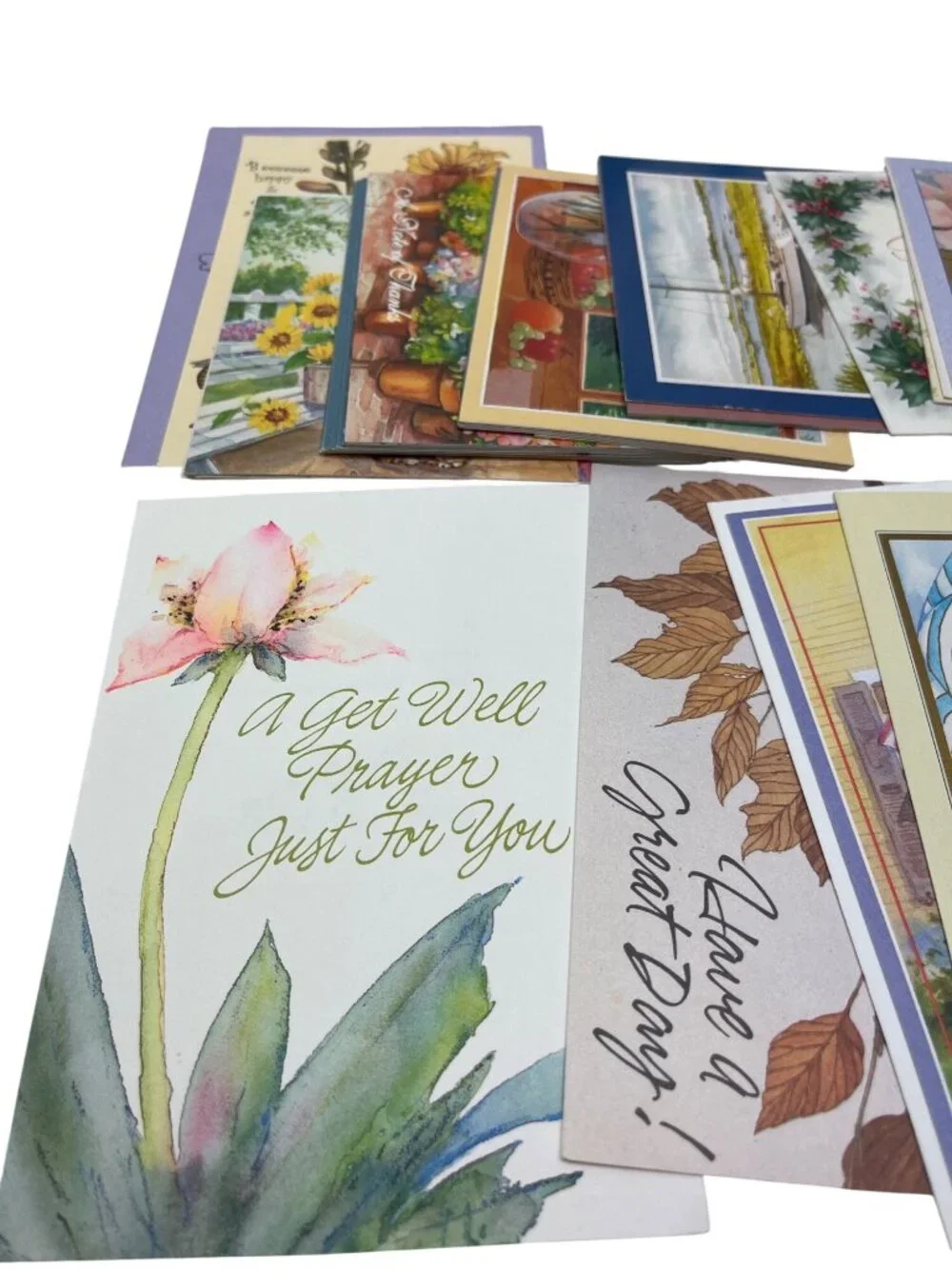 Assorted Greeting Cards Bundle For Various Occasions - Birthday Get Well Thank Y